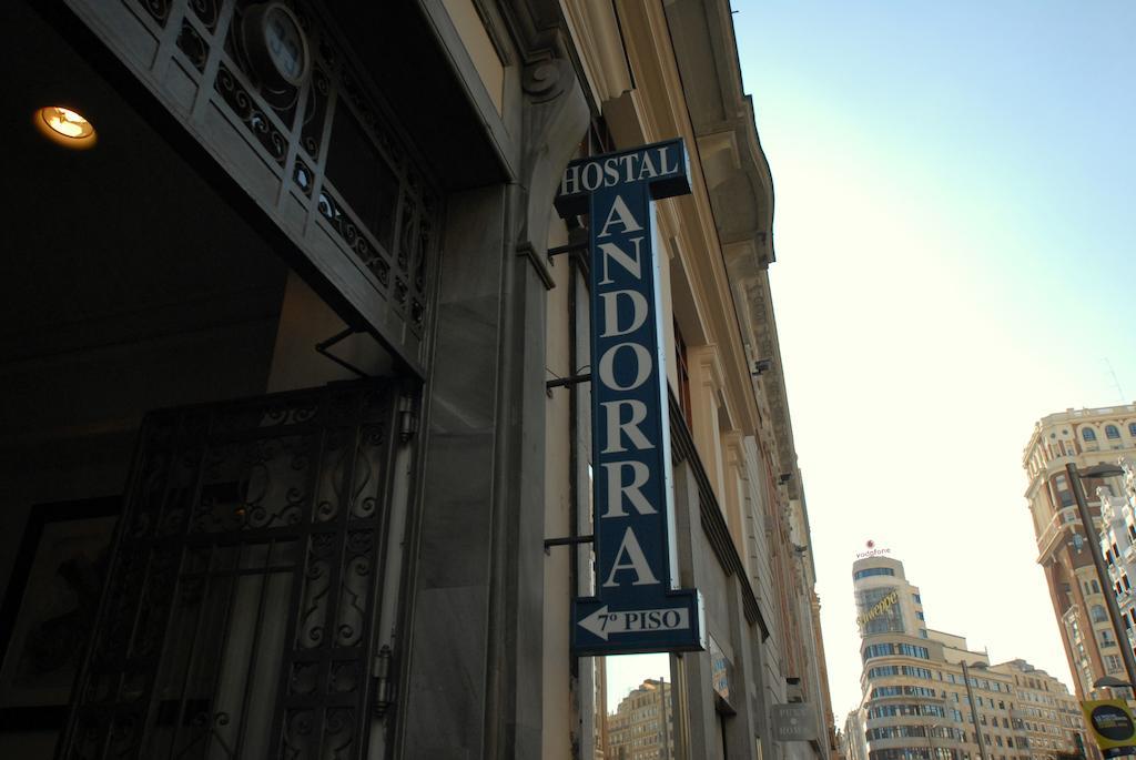 Hostal Andorra Madryt Zewnętrze zdjęcie